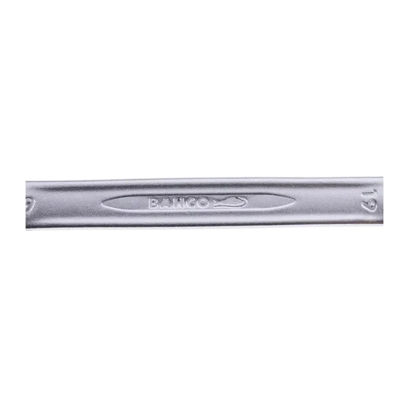 Bahco 12-Piece Ring Spanner Set 8 To 19 mm Vanadium Extra Steel Nickel Chrome Plated 111M/SH12