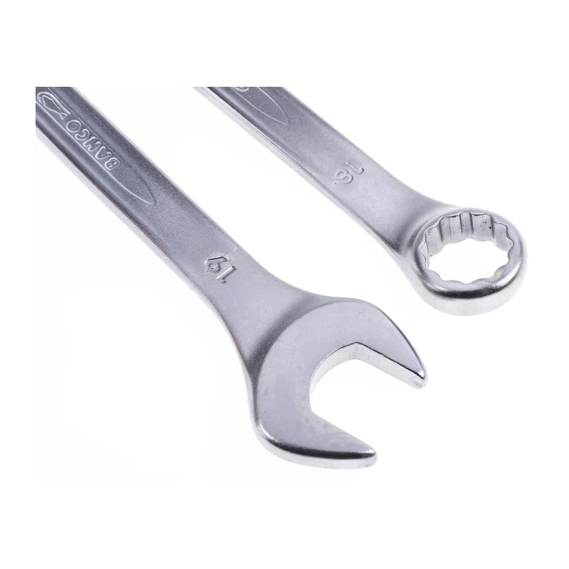 Bahco 12-Piece Ring Spanner Set 8 To 19 mm Vanadium Extra Steel Nickel Chrome Plated 111M/SH12