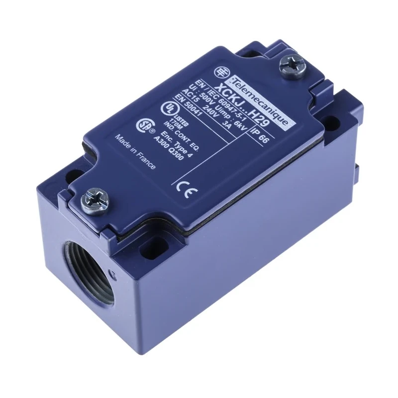 Telemecanique Sensors ZCKJ Series Limit Switch, 2 NC Contacts, IP65 Metal Housing, 240V AC, 3A ZCKJ7H29