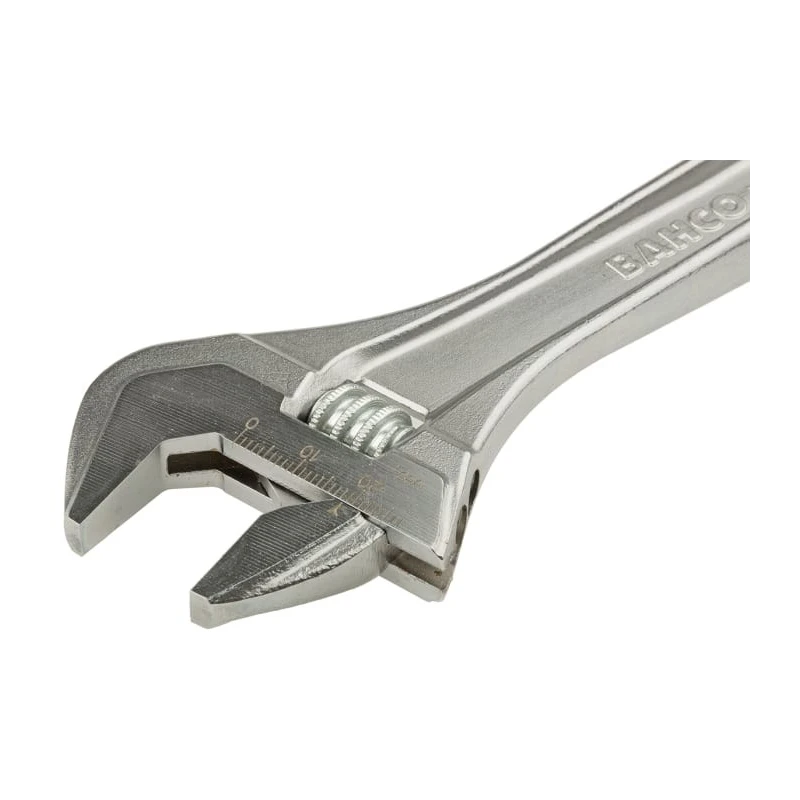 Bahco Adjustable Spanner Wrench with 27 mm Jaw Capacity, 205 mm Overall Length, Alloy Steel Metal Handle 8071 C