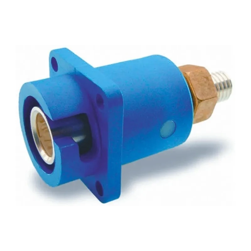 ITT Cannon Industrial Power Connector Panel Mount Mains Connector Blue, Rated 250A 1kV IP67 