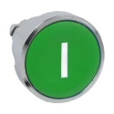 Schneider Electric Harmony XB4 Series Green Round Spring Return Push Button Head 22 mm Cutout ZB4BA331