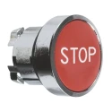 Schneider Electric Harmony XB4 Series Red Spring Return Push Button Head, 22mm Cutout, IP69K, IP66, IP67 ZB4BA434