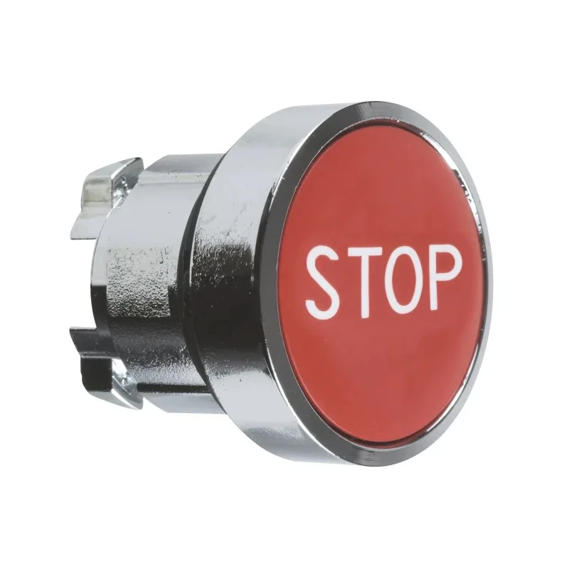 Schneider Electric Harmony XB4 Series Red Spring Return Push Button Head, 22mm Cutout, IP69K, IP66, IP67 ZB4BA434
