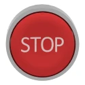 Schneider Electric Harmony XB4 Series Red Spring Return Push Button Head, 22mm Cutout, IP69K, IP66, IP67 ZB4BA434