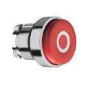 Schneider Electric Harmony XB4 Series Red Spring Return Push Button Head 22 mm Cutout IP67 IP66 IP69K ZB4BL432
