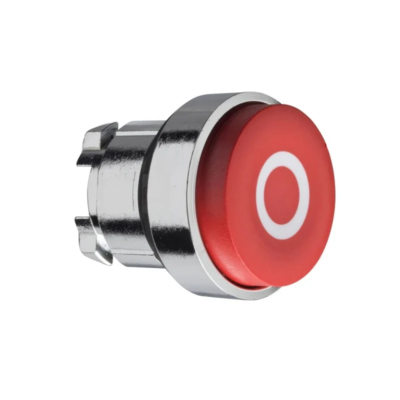 Schneider Electric Harmony XB4 Series Red Spring Return Push Button Head 22 mm Cutout IP67 IP66 IP69K ZB4BL432