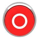 Schneider Electric Harmony XB4 Series Red Spring Return Push Button Head 22 mm Cutout IP67 IP66 IP69K ZB4BL432