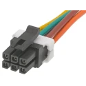Molex 6 Way Female Micro-Fit TPA to 6 Way Female Micro-Fit TPA Wire to Board Cable 150 mm 45132-0601