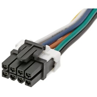 Molex 8 Way Female Mini-Fit TPA2 Wire to Board Cable 300 mm 600V 