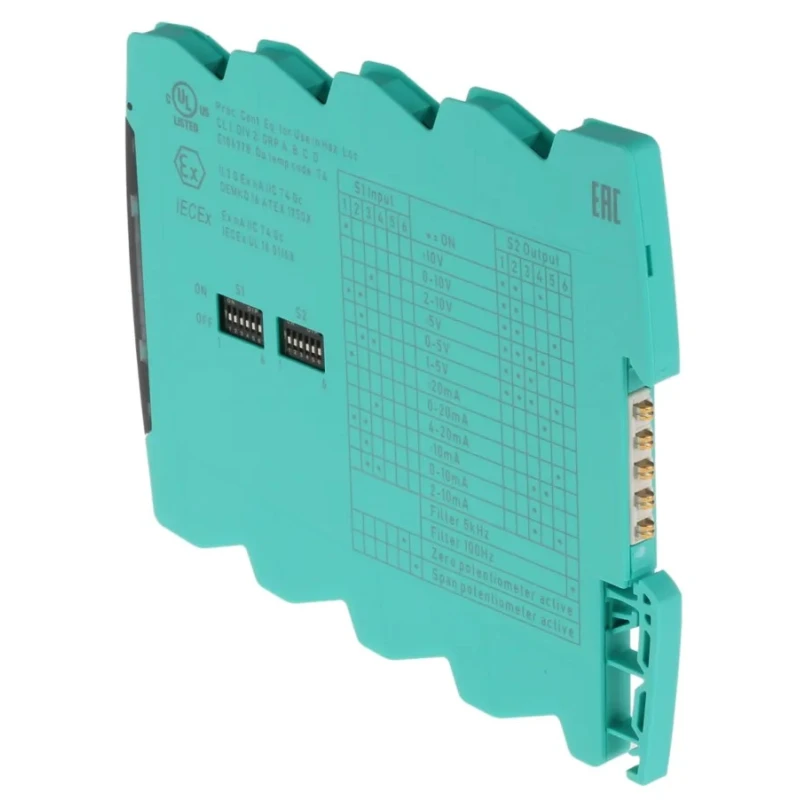 Pepperl + Fuchs S1SD Series Signal Conditioner Current/Voltage Input Output 16.8V dc 31.2V dc 