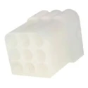TE Connectivity Commercial MATE-N-LOK Female PCB Connector Housing 6.1 mm Pitch 9 Way 3 Row Straight 1-480586-0