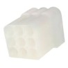 TE Connectivity Commercial MATE-N-LOK Female PCB Connector Housing 6.1 mm Pitch 9 Way 3 Row Straight 1-480586-0