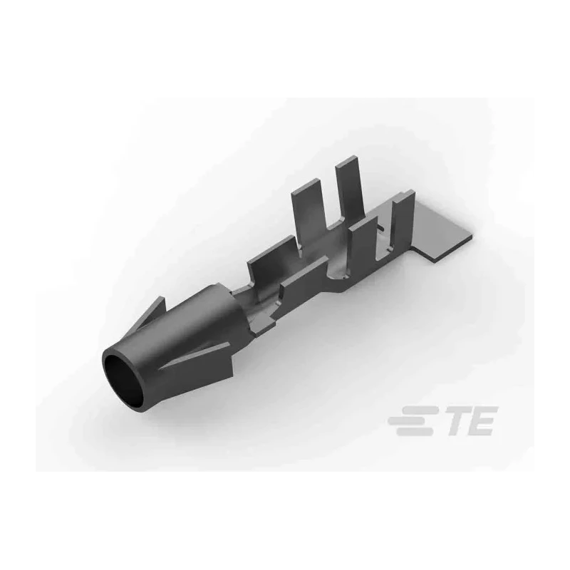 TE Connectivity 0.140 Mate-N-LOK Series Female Crimp Terminal, 20 AWG Min Crimp, 14 AWG Max 925714-1