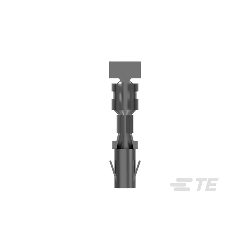 TE Connectivity 0.140 Mate-N-LOK Series Female Crimp Terminal, 20 AWG Min Crimp, 14 AWG Max 925714-1