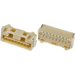 Molex CLIK-Mate Series Right Angle Surface PCB Socket 8-Contact 1 Row 1.25 mm Pitch Solder 502386-0870