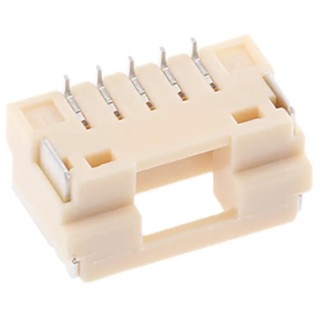 Molex CLIK-Mate Series Right Angle Surface PCB Socket 5-Contact 1 Row 1.25 mm Pitch Solder 502386-0570