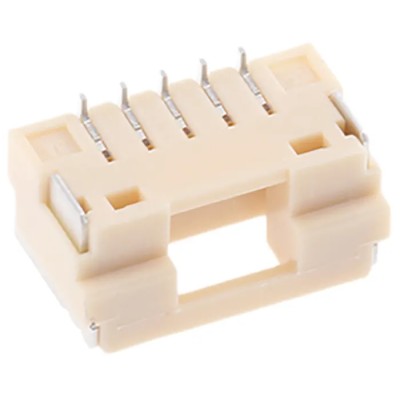 Molex CLIK-Mate Series Right Angle Surface PCB Socket 5-Contact 1 Row 1.25 mm Pitch Solder 502386-0570
