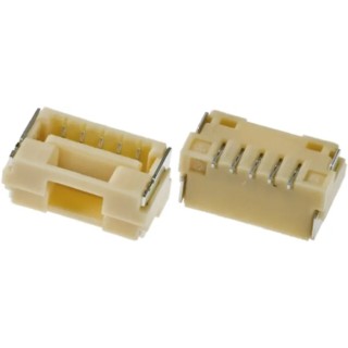 Molex CLIK-Mate Series Vertical Surface PCB Socket 5-Contact 1 Row 1.25 mm Pitch 50V Solder 502382-0570