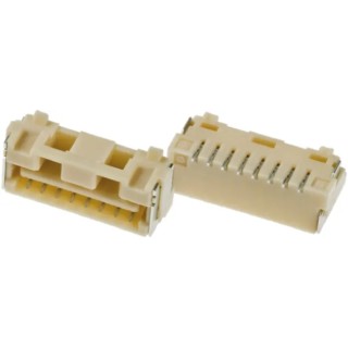 Molex CLIK-Mate Series Straight Surface PCB Socket, 8-Contact, 1 Row, 1.25 mm Pitch, 12A, 50V, Thermoplastic 502382-0870