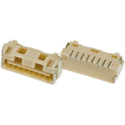 Molex CLIK-Mate Series Straight Surface PCB Socket, 8-Contact, 1 Row, 1.25 mm Pitch, 12A, 50V, Thermoplastic 502382-0870