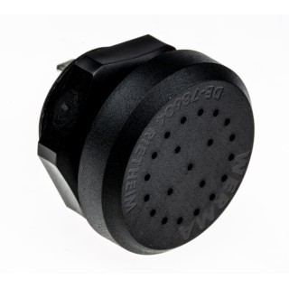 Werma Panel Mount Continuous Piezo Buzzer Component 24V DC, 85dB Sound Level, 60°C Max Temperature 114.068.15