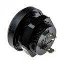 Werma Panel Mount Continuous Piezo Buzzer Component 24V DC, 85dB Sound Level, 60°C Max Temperature 114.068.15