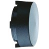 Werma Incandescent Black Cap Cover for Use with 119 Series and 118 Series, IP43 Rated, 40mm Diameter 18mm 975.118.00