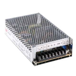 MEAN WELL Dual Output Battery Backed Switching Power Supply 151.55W 88V AC to 264V AC, 124V DC to 370V DC AD-155B