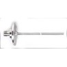 ifm electronic PT100 RTD Sensor 6 mm Dia, 100 mm Probe Length, 4 Wire, Stainless Steel Probe, 150°C Max