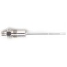 ifm electronic PT100 RTD Sensor 6 mm Diameter, 100 mm Length, 4 Wire, Stainless Steel Probe, M12 Connector, 150 °C max
