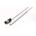 ifm electronic PT100 RTD Sensor Stainless Steel Probe 6 mm Diameter 150 mm Length 600 °C Max 