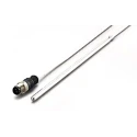 ifm electronic PT100 RTD Sensor 6 mm Diameter, 200 mm Length, Stainless Steel Probe, Max 600°C 