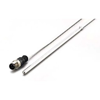 ifm electronic PT100 RTD Sensor 6 mm Diameter, 200 mm Length, Stainless Steel Probe, Max 600°C 