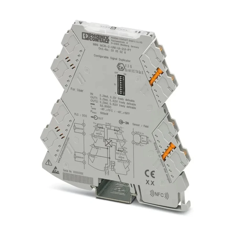 Phoenix Contact MINI MCR Series Signal Conditioner Current/Voltage Input Output 24V DC Supply ATEX 2905028