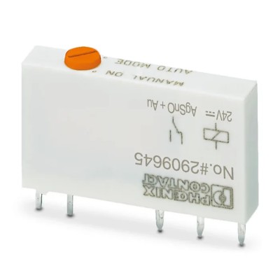 Phoenix Contact PCB Power Relay 24V dc Coil 6A SPDT REL-MR- 24DC/21AU/MS 2909645
