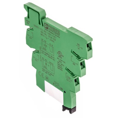 Phoenix Contact PLC-RSC- 24DC/ 1/MS/ACT Series Electromechanical Interface Relay DIN Rail Mount 24V DC Coil SPST 6A 2909661