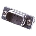 HARTING D-Sub Series Jackscrew Accessory Metal 9 Contacts Male IP67 09670029050