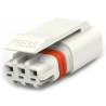 TE Connectivity SlimSeal Connector Miniature Series Cable Miniature Male Crimp, 3-Pole, 5A, 3-Way, IP67 1-2834074-3