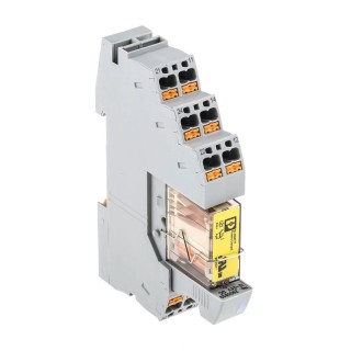 Phoenix Contact DIN Rail Interface Relay 24V DC Coil Voltage DPDT Contact Configuration 2908215