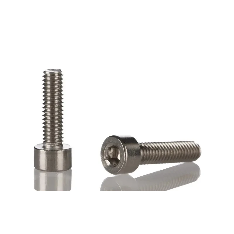 RS PRO Plain Stainless Steel Hex Socket Cap Screw M4 x 10mm, Hex Drive, DIN 912 660-4639