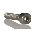 RS PRO Plain Stainless Steel Hex Socket Cap Screw M4 x 10mm, Hex Drive, DIN 912 660-4639