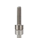 RS PRO Plain Stainless Steel Hex Socket Cap Screw M4 x 10mm, Hex Drive, DIN 912 660-4639