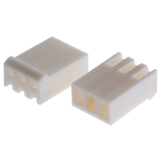 TE Connectivity SL-156 Female Connector Housing 3.96 mm Pitch 3 Way 1 Row Straight 640250-3