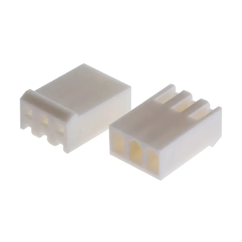 TE Connectivity SL-156 Female Connector Housing 3 Way 1 Row Straight 3.96 mm Pitch 640250-3