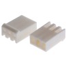 TE Connectivity SL-156 Female Connector Housing 3 Way 1 Row Straight 3.96 mm Pitch 640250-3