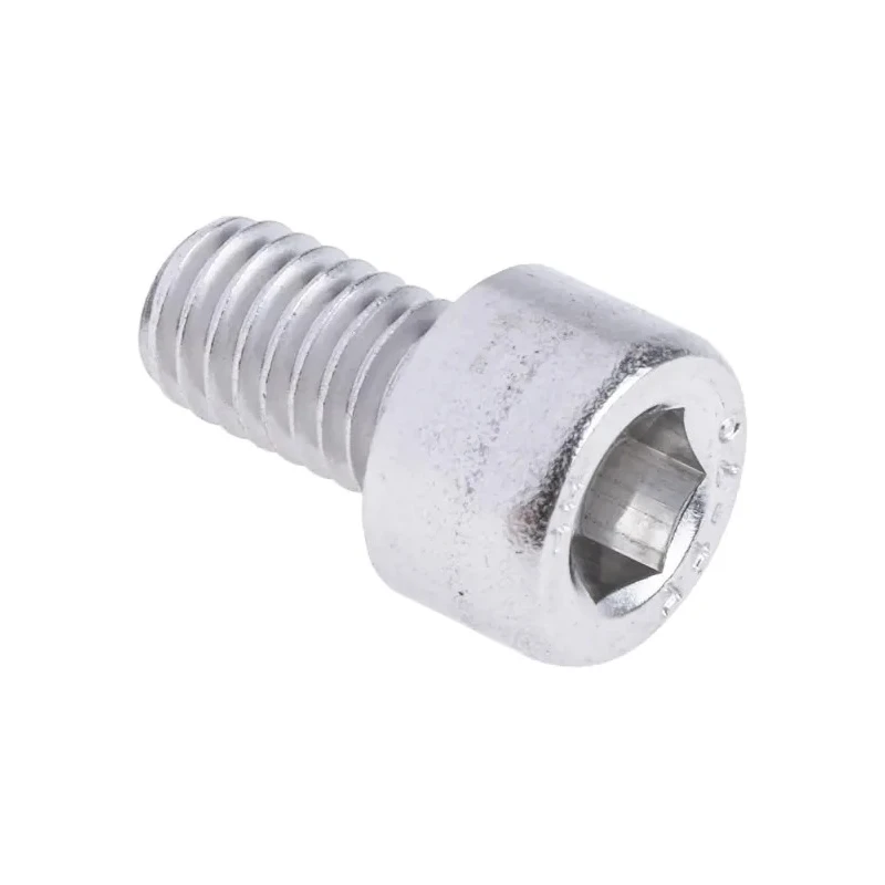 RS PRO Plain Stainless Steel Hex Socket Cap Screw, Hex Drive, M6 x 10 mm 660-4642