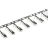 TE Connectivity SL-156 Series Female Crimp Terminal, 24 AWG Min Crimp, 18 AWG Max, Tin Plated Phosphor Bronze 3-770476-1