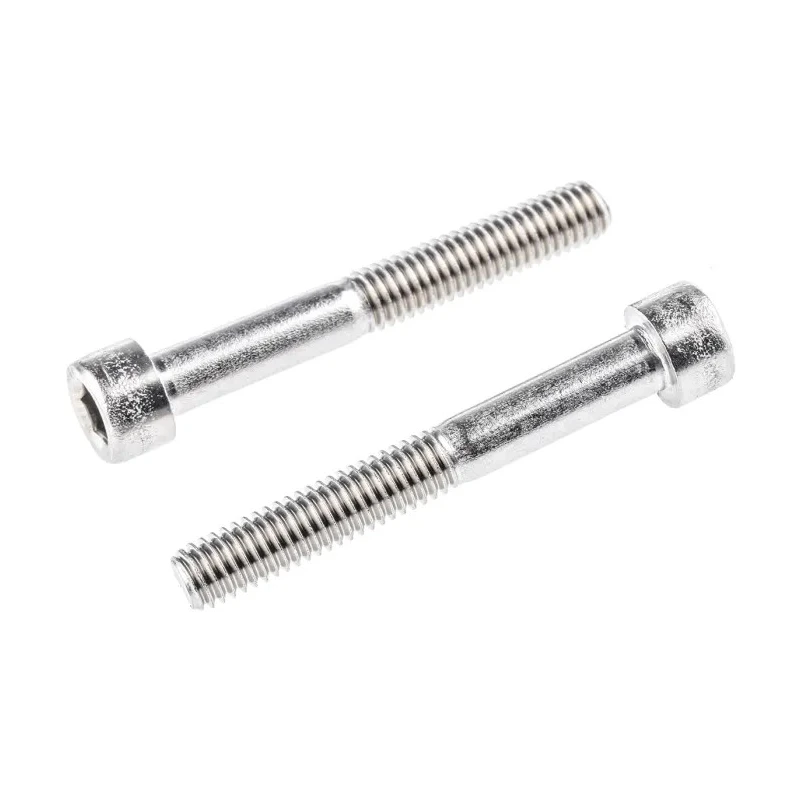 RS PRO Plain Stainless Steel Hex Socket Cap Screw, Hex, M6 x 45 mm 660-4645