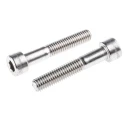RS PRO Plain Stainless Steel Hex Socket Cap Screw M8 x 45 mm Hex Drive DIN 912 Grade A 660-4649